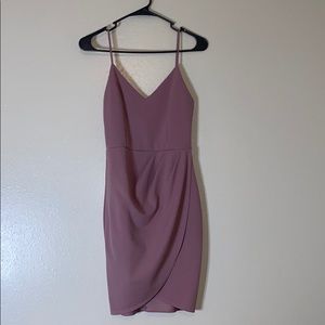 Lulus Mauve dress